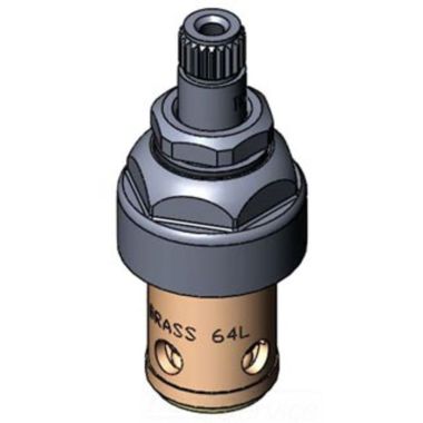 Click here to see T&S Brass 017327-40 T&S BRASS 017327-40 CWS EASYINSTALL SHORT BONNET RTC ETERNA W/ TEFLON SEAL