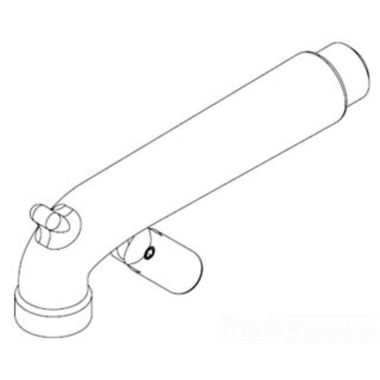 Click here to see T&S Brass 017535-40 T&S Brass 017535-40 Plain End Spout Assembly, Polished Chrome