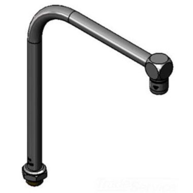 Click here to see T&S Brass 018006-40 T&S BRASS 018006-40 90 DEG SWING NOZZLE W/ 2.2 GPM AERATOR