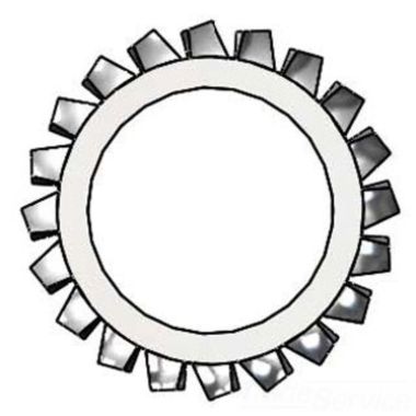 Click here to see T&S Brass 018036-45 T&S Brass 018036-45 SS External Tooth Lock Washer