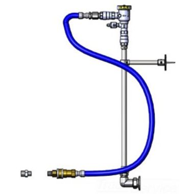 Click here to see T&S Brass 0RK-SK T&S Brass 0RK-SK Hose Reel Connector Kit: Inlet Elbow, Riser, Vacuum Breaker