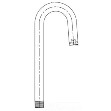 Click here to see T&S Brass 119XP T&S BRASS 119XP RIGID GOOSENECK, 2-3/4