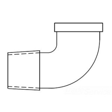 Click here to see T&S Brass 150X T&S BRASS 150X STREET ELBOW, 1/2