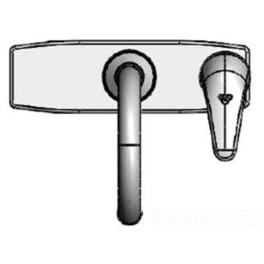 Click here to see T&S Brass 5EF-1D-DGSM T&S BRASS 5EF-1D-DGSM ELECTRONIC FCT W/ DECKPLATE & SIDE MOUNT MIXER