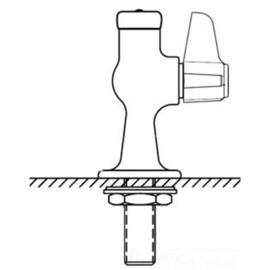 Click here to see T&S Brass 5F-1SLX00 T&S Brass 5F-1SLX00 Equip Faucet (Less Nozzle)