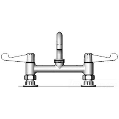 Click here to see T&S Brass 5F-8DWX08 T&S Brass 5F-8DWX08 Equip Faucet
