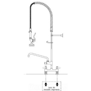 Click here to see T&S Brass 5PR-7D12 T&S Brass 5PR-7D12 Pre-rinse Unit w/ 12