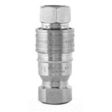 Click here to see T&S Brass AG-5C T&S BRASS AG-5C GAS APPLIANCE CONNECTORS, QUICK DISCONNECT, 1/2
