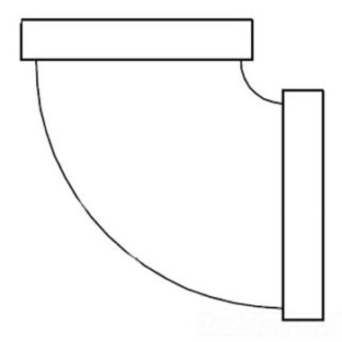 Click here to see T&S Brass AG-8E-FF T&S BRASS AG-8E-FF GAS APPLIANCE CONNECTORS, ELBOW, FEMALE-FEMALE 1
