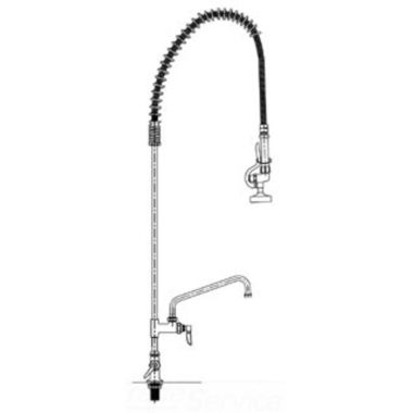 Click here to see T&S Brass B-0113-ADF10 T&S Brass EasyInstall Pre-rinse Unit - B-0113-ADF10