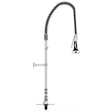 Click here to see T&S Brass B-0113-V-B08C T&S Brass B-0113-V-B08C EasyInstall Pre-rinse Unit