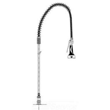 Click here to see T&S Brass B-0123-08C T&S Brass B-0123-08C EasyInstall Pre-rinse Unit