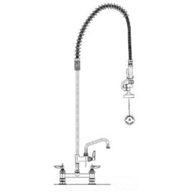 Click here to see T&S Brass B-0123-ADF06 T&S Brass B-0123-ADF06 EasyInstall Pre-rinse Unit