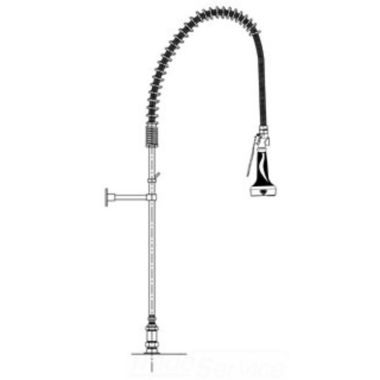 Click here to see T&S Brass B-0123-B08C T&S Brass B-0123-B08C EasyInstall Pre-rinse Unit