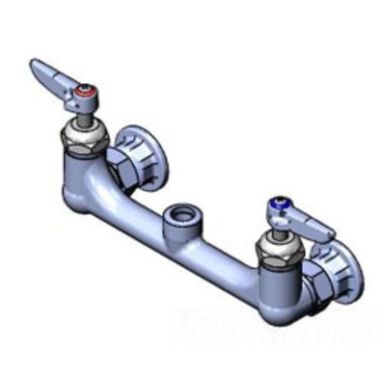 Click here to see T&S Brass B-0131-LN-CR-SC T&S Brass B-0131-LN-CR-SC Wall-mount Mixing Faucet