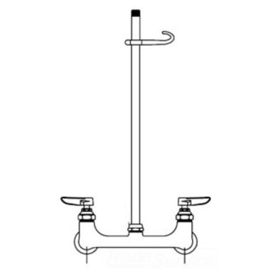 Click here to see T&S Brass B-0133-09 T&S Brass B-0133-09 Wall-mount Faucet