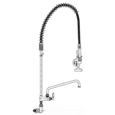 Click here to see T&S Brass B-0133-A12-CCB T&S Brass B-0133-A12-CCB Pre-rinse Unit