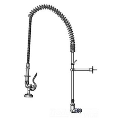 Click here to see T&S Brass B-0133-CCB-M T&S BRASS B-0133-CCB-M EASYINSTALL PRE-RINSE, WALL MOUNT, 8