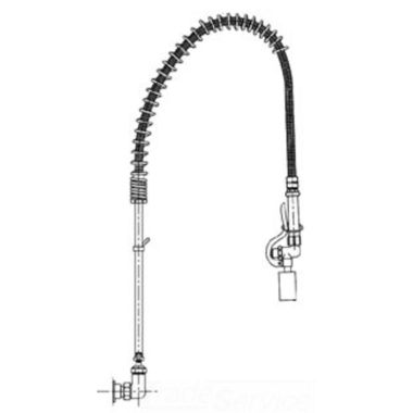 Click here to see T&S Brass B-0133-CR-C T&S Brass B-0133-CR-C Pre-rinse Unit