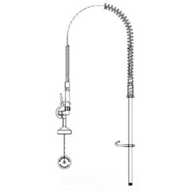 Click here to see T&S Brass B-0133-LB T&S Brass B-0133-LB Pre-rinse Unit