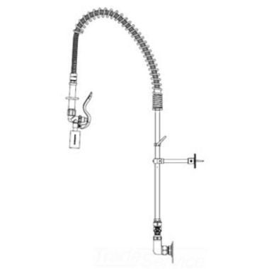Click here to see T&S Brass B-0133-V-BC T&S Brass B-0133-V-BC Pre-rinse Unit