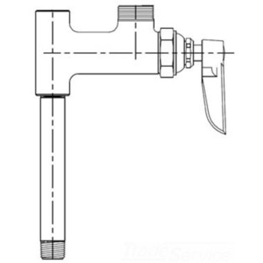 Click here to see T&S Brass B-0155-05LN T&S Brass B-0155-05LN Add-on Faucet
