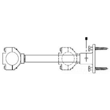 Click here to see T&S Brass B-0159 T&S BRASS B-0159 WALL BRACKET FOR 3/4