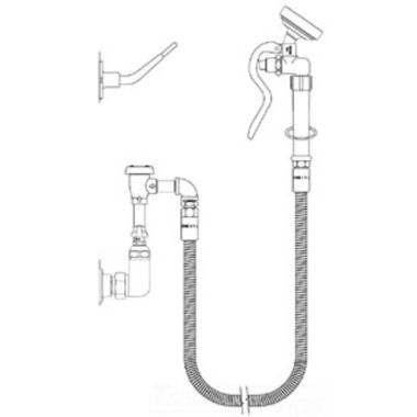 Click here to see T&S Brass B-0167-02 T&S Brass B-0167-02 Faucet With Spray Assembly
