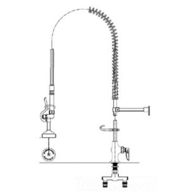 Click here to see T&S Brass B-0173-BR T&S Brass B-0173-BR Pre-rinse Unit