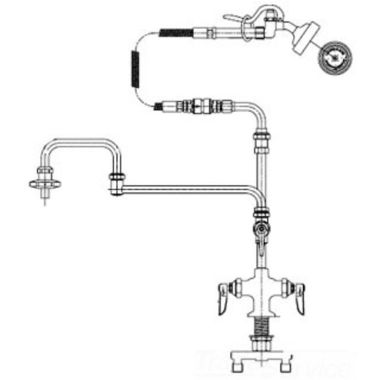 Click here to see T&S Brass B-0179-01 T&S BRASS B-0179-01 PRE-RINSE UNIT