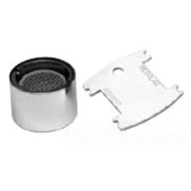 Click here to see T&S Brass B-0199-06 T&S BRASS B-0199-06 2.2 GPM Aerator, Vandal Resistant, 55/64