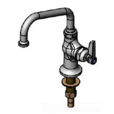 Click here to see T&S Brass B-0207-CR-LS T&S Brass B-0207-CR-LS Single Hole Pantry Faucet, Deck Mount, Ceramic Cartridges, 6