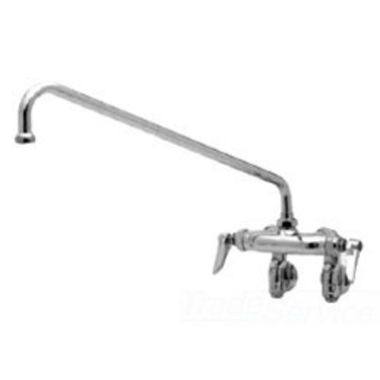 Click here to see T&S Brass B-0241 T&S #B-0241 WALL MNT ADJ FAUCET W/12