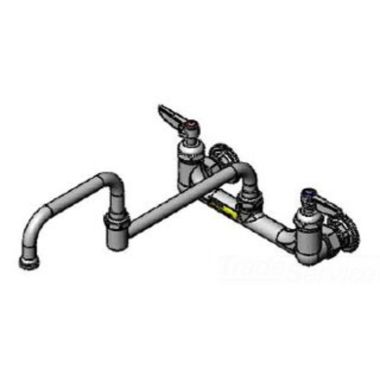 Click here to see T&S Brass B-0266-CR-SC T&S BRASS B-0266-CR-SC DUAL PANTRY MIXING FAUCET, 8