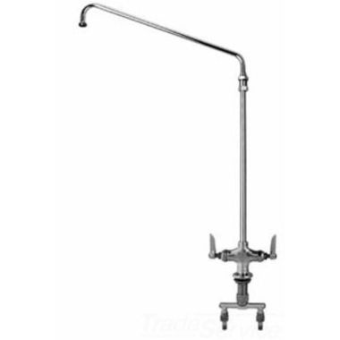 Click here to see T&S Brass B-0270-144XVF22 T&S BRASS B-0270-144XVF22 Double Pantry Faucet, Lever Handles