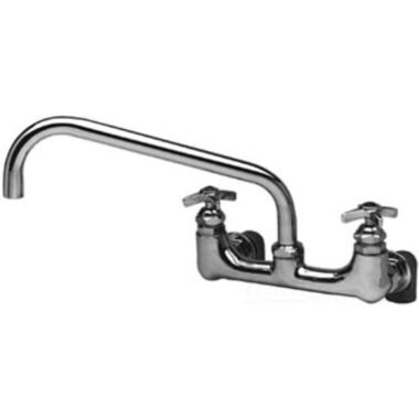 Click here to see T&S Brass B-0290-M T&S BRASS B-0290-M BIG-FLO MIXING FAUCET, WALL MOUNT, 8