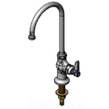 Click here to see T&S Brass B-0306-M T&S BRASS B-0306-M Deck Mount Single Pantry Faucet, Lever Handle