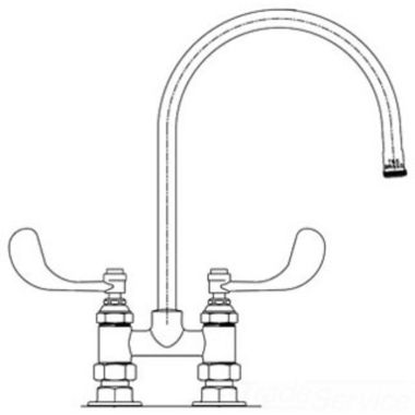 Click here to see T&S Brass B-0324-129X T&S Brass B-0324-129X Medical Faucet