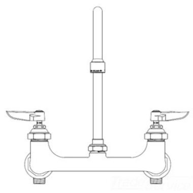 Click here to see T&S Brass B-0331-VF22-EL T&S BRASS B-0331-VF22-EL Faucet, 8