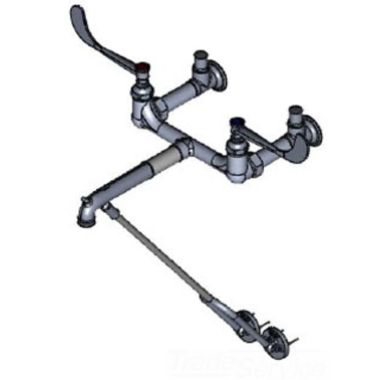 Click here to see T&S Brass B-0362 T&S Brass B-0362 Wall Mount Service Sink Faucet, 8