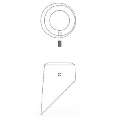 Click here to see T&S Brass B-0463 T&S Brass B-0463 Angled Slip Flange