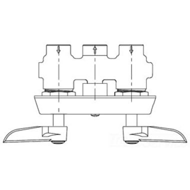 Click here to see T&S Brass B-0513 T&S Brass B-0513 Concealed Mixing Faucet