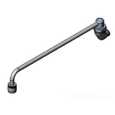 Click here to see T&S Brass B-0576 T&S BRASS B-0576 RANGE FAUCET, WALL MOUNT, AERATOR, 13-3/4