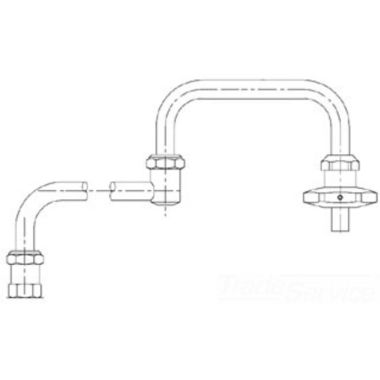 Click here to see T&S Brass B-0585 T&S Brass B-0585 Pot Filler, Deck Mount, 18