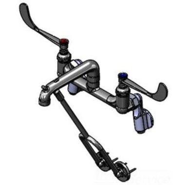 Click here to see T&S Brass B-0650-01 T&S Brass B-0650-01 Wall Mount Service Sink Faucet, Adjustable Centers