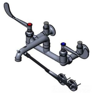Click here to see T&S Brass B-0651-06 T&S Brass B-0651-06 Wall Mount Service Sink Faucet, 6