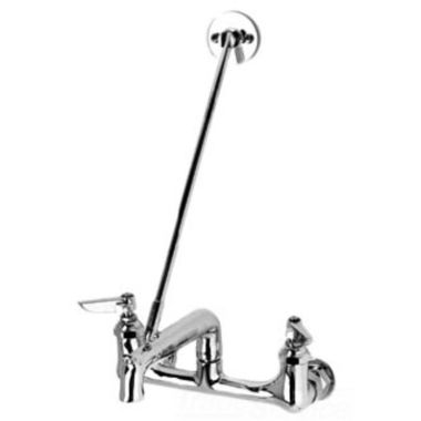 Click here to see T&S Brass B-0660-BSTP T&S Brass B-0660-BSTP Wall Mount Service Sink Faucet, Built-In Stops