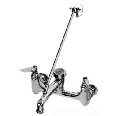 Click here to see T&S Brass B-0665-BSTRM T&S Brass B-0665-BSTRM Wall Mount Service Sink Faucet, Built-in Stops