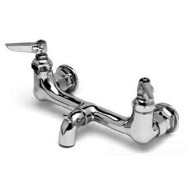 Click here to see T&S Brass B-0673-POL T&S Brass B-0673-POL Wall Mount Service Sink Faucet, 8