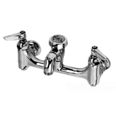 Click here to see T&S Brass B-0674-BSTPM T&S Brass B-0674-BSTPM Wall Mount Service Sink Faucet, 8